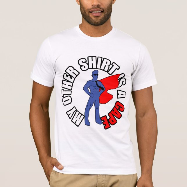 Alter ego: Rotes Kap T-Shirt (Vorderseite)