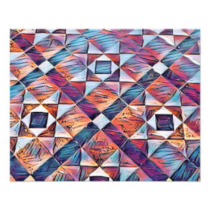 ALTER ENGLAND-TILED-BODEN FOTODRUCK