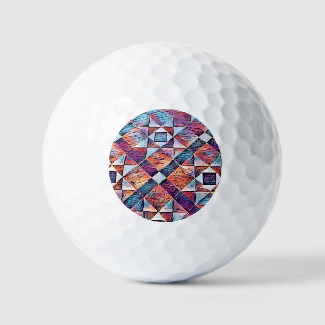 ALTER ENGLAND-TILED-BODEN GOLFBALL (Vorderseite)