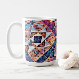 ALTER ENGLAND-TILED-BODEN KAFFEETASSE