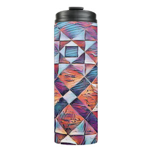 ALTER ENGLAND-TILED-BODEN THERMOSBECHER