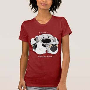 Alter englischer Schäferhund - i-Herde deshalb bi T-Shirt