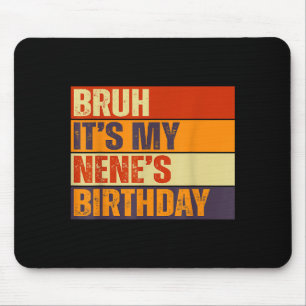 Alter, es ist der Geburtstag meiner Nene, vintage Mousepad