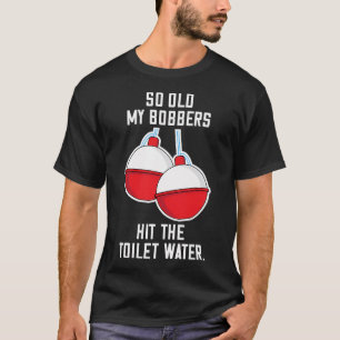 Alter Fischer Witze über schlaffe Schwimmer T-Shirt