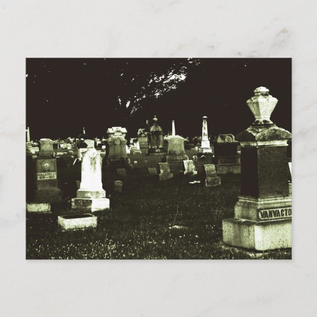 Alter Friedhof (2) Postkarte (Vorderseite)