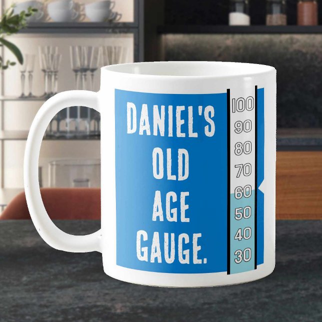 Alter Gage 60. Geburtstag Kaffeetasse (Von Creator hochgeladen)