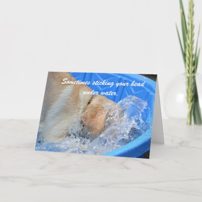 Alter Geburtstag Karte (Vorderseite)