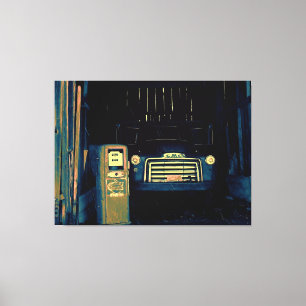 Alter GMC-LKW Leinwanddruck