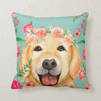 Alter Golden Retriever Kissen