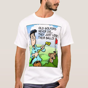 Alter Golfspieler T-Shirt