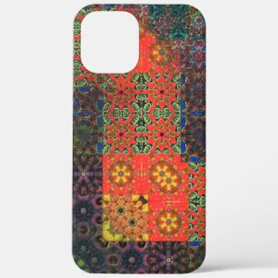 Alter grün und Korallen bis braun Kaleidosaik Case-Mate iPhone Hülle