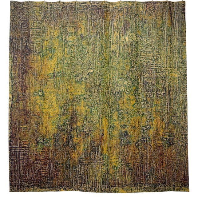 Alter Grunge Hintergrund oder gealterte Shabby-Tex Duschvorhang (Vorderseite)