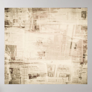 Alter grungy Papier Textur Hintergrund. Poster