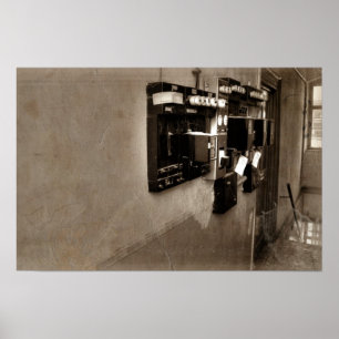 Alter Hausflur Poster