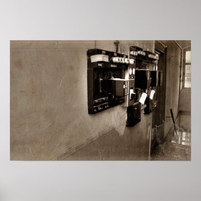 Alter Hausflur Poster (Vorne)