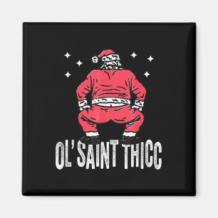 Alter Heiliger Dicki Weihnachten Lustiger Weihnach Magnet