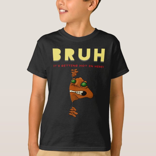 Alter, hier drin wird's langsam heiß T-Shirt (Vorderseite)