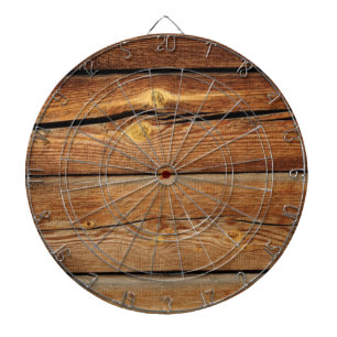 Alter Holz Hintergrund Dartscheibe
