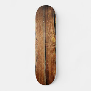 Alter Holz Hintergrund Skateboard