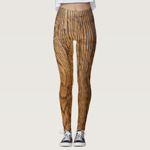 Alter hölzerner Kornblick Leggings