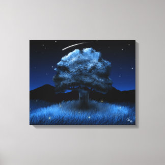 Alter Hügel Leinwanddruck