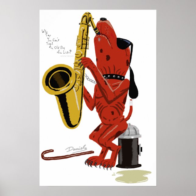 Alter Hund, neues Licks Poster (Vorne)