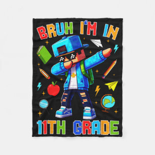 Alter ich bin in der 11. Klasse Dabbing Lustiger G Fleecedecke