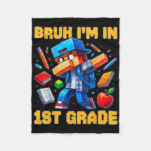 Alter ich bin in der 1. Klasse Dabbing Gamer Ck Zu Fleecedecke