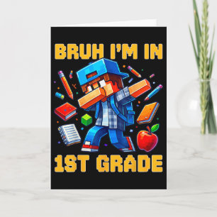 Alter ich bin in der 1. Klasse Dabbing Gamer Ck Zu Karte