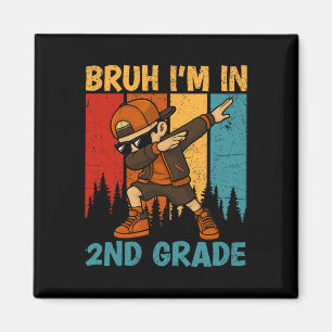 Alter ich bin in der 2. Klasse Zweitklässler Dabbi Magnet