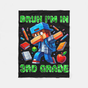 Alter ich bin in der 3. Klasse Dabbing Gamer Ck Zu Fleecedecke