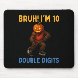 Alter ich bin zweistellig 10. Geburtstag Bigfoot E Mousepad