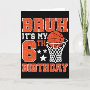 Alter, ich hab meinen 6. Geburtstag Sketll 6-jähri Karte