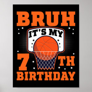 Alter, ich hab meinen 7. Geburtstag Sketll 7 Jahre Poster