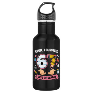 Alter, ich habe 67 Schultage überlebt Edelstahlflasche