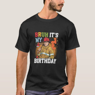 Alter, ich habe Geburtstag Feuerwehrauto Feuerwehr T-Shirt