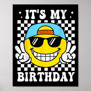 Alter, ich habe Geburtstag Friedenszeichen Lächeln Poster