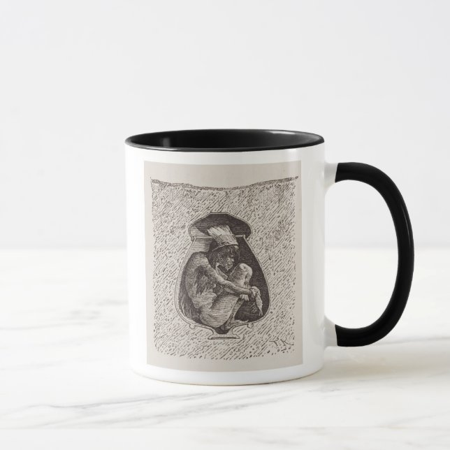Alter indischer Friedhof Tasse (Rechts)