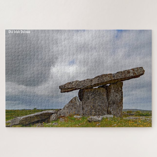 Alter Irischer Dolmen Puzzle (Horizontal)