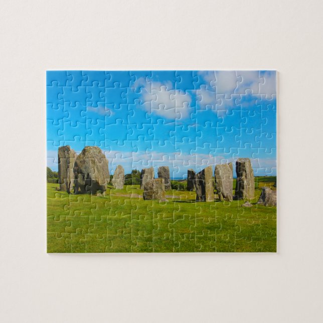Alter irischer Dolmen Puzzle (Horizontal)