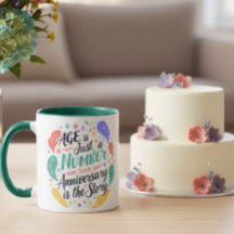 Alter ist nur eine Zahl Tasse