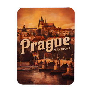 alter Jahrgang Reiseprague tschechische Staatsgesc Magnet