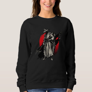 Alter japanischer Samurai Bushido Katana Ronin Asi Sweatshirt
