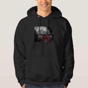 Alter japanischer Tempel Hoodie