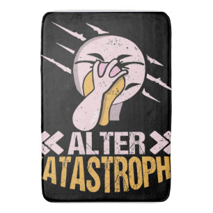Alter Katastrophe Flamingo Gifts Owner Flamingo Badematte