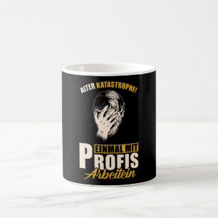 Alter Katastrophe Kaffeetasse