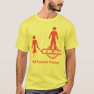 Alter Knacker Carter R Basic T-Shirt Vorlage