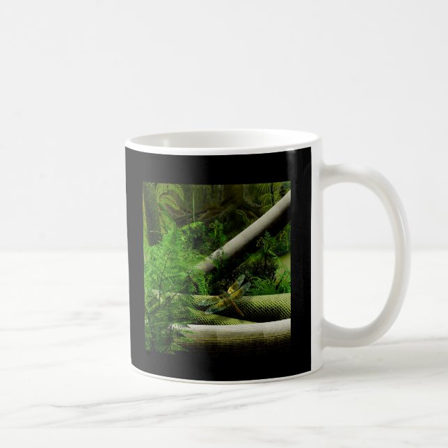 alter kohlestoffhaltiger Wald Tasse (Rechts)
