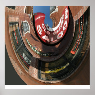 Alter Kugel-Saal, Carson City, Nevada Poster