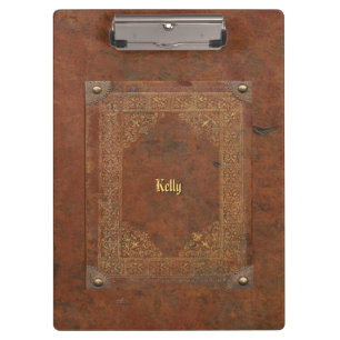 Alter lederner Blick (kundengerecht) Klemmbrett